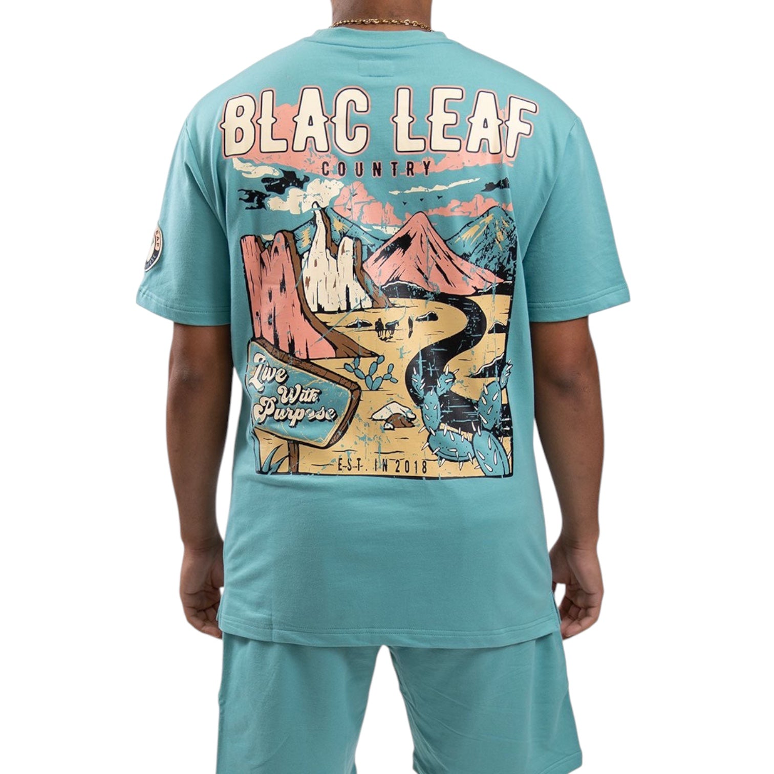 BLAC LEAF: Country SS Tee 010
